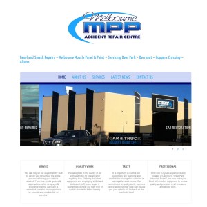 Panel and Smash Repairs Website