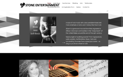 Website Design UK – Stone Entertainment