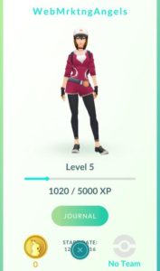 Web Marketing Angels Play Pokemon Go!