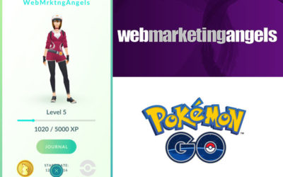 Web Marketing Angels play Pokemon Go