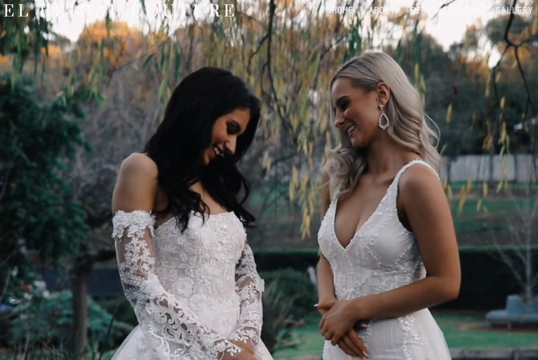 Latest Website – Zhanel Bridal Couture