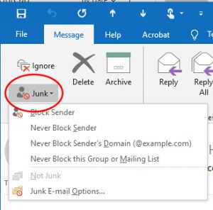 How to Block Emails