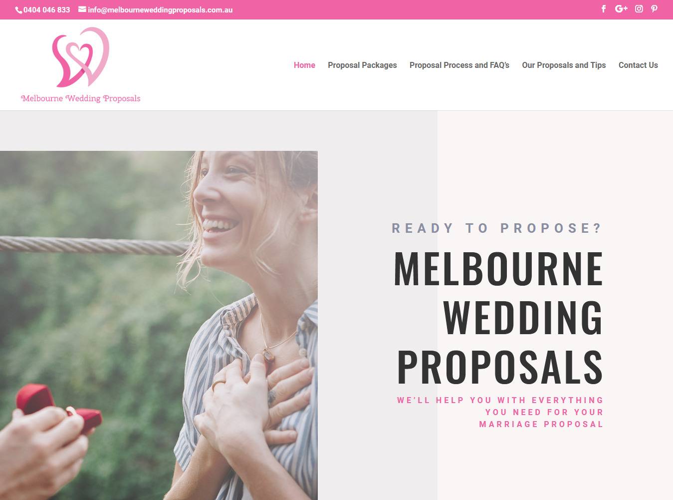 Melbourne Wedding Proposals