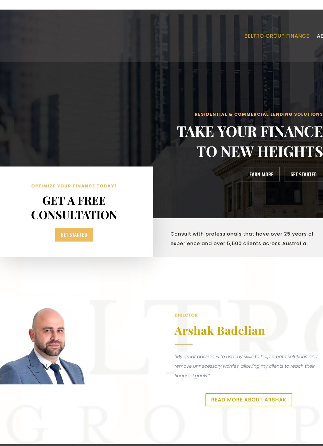 Beltro Group – Website Design Scoresby