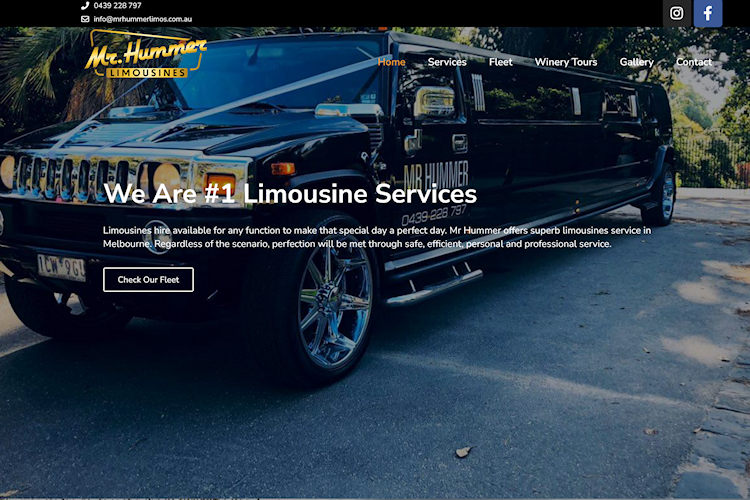 Website Redesign - Mr Hummer