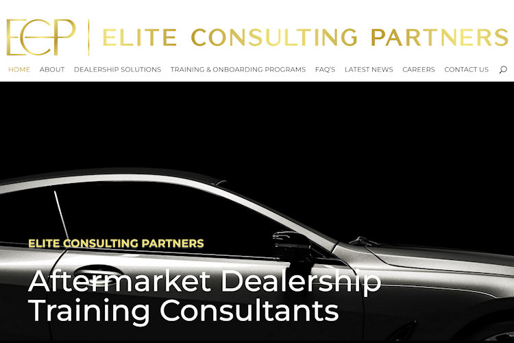 Latest Website Redesign – Elite Consulting